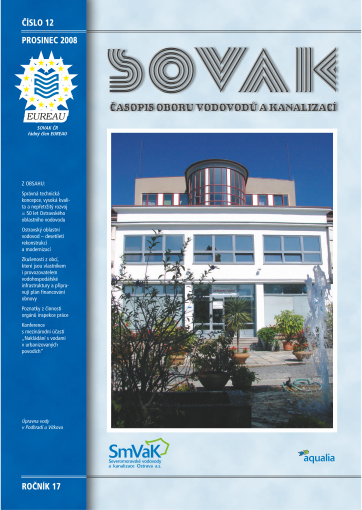 Obálka čísla 12/2008 časopisu Sovak