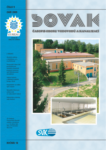 Obálka čísla 9/2009 časopisu Sovak