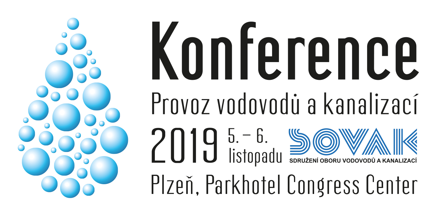 Logo konference Provoz vodovodů a kanalizací Logo konference Provoz vodovodů a kanalizací