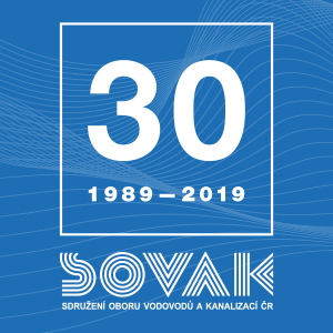 Logo 30 let SOVAK ČR Logo 30 let SOVAK ČR