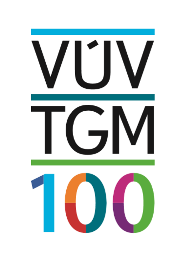 Logo oslav VÚV TGM Logo oslav VÚV TGM