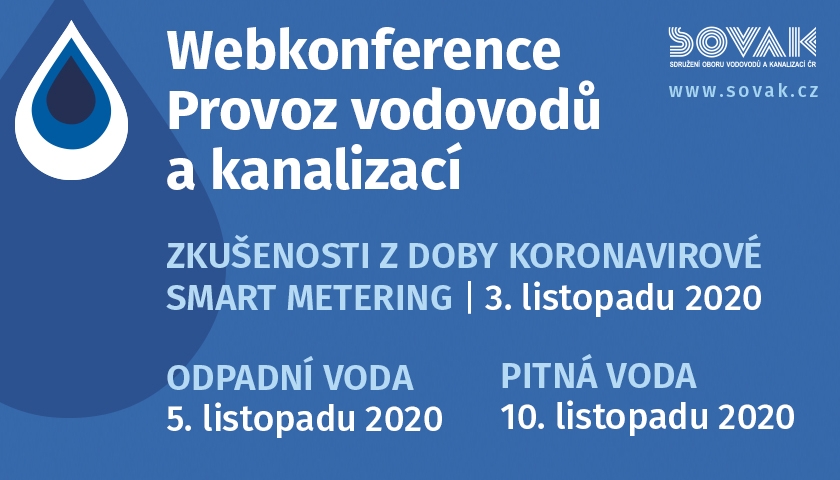 Webkonference Provoz vodovodů a kanalizací Webkonference Provoz vodovodů a kanalizací