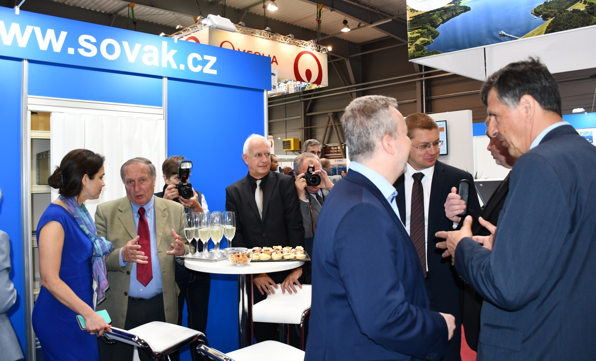 Stánek SOVAK ČR na výstavě VODOVODY-KANALIZACE 2019 Stánek SOVAK ČR na výstavě VODOVODY-KANALIZACE 2019