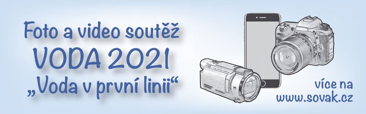 Logo soutěže VODA 2021 Logo soutěže VODA 2021
