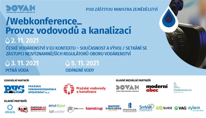 Webkonference Provoz vodovodů a kanalizací 2021 Webkonference Provoz vodovodů a kanalizací 2021