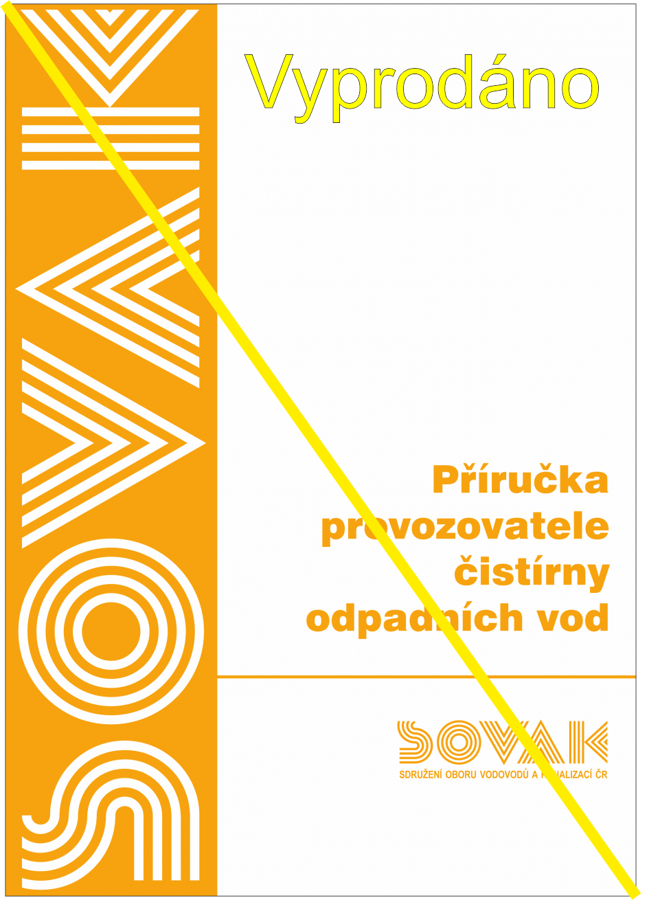 Obálka Příručky provozovatele čistírny odpadních vod Obálka Příručky provozovatele čistírny odpadních vod