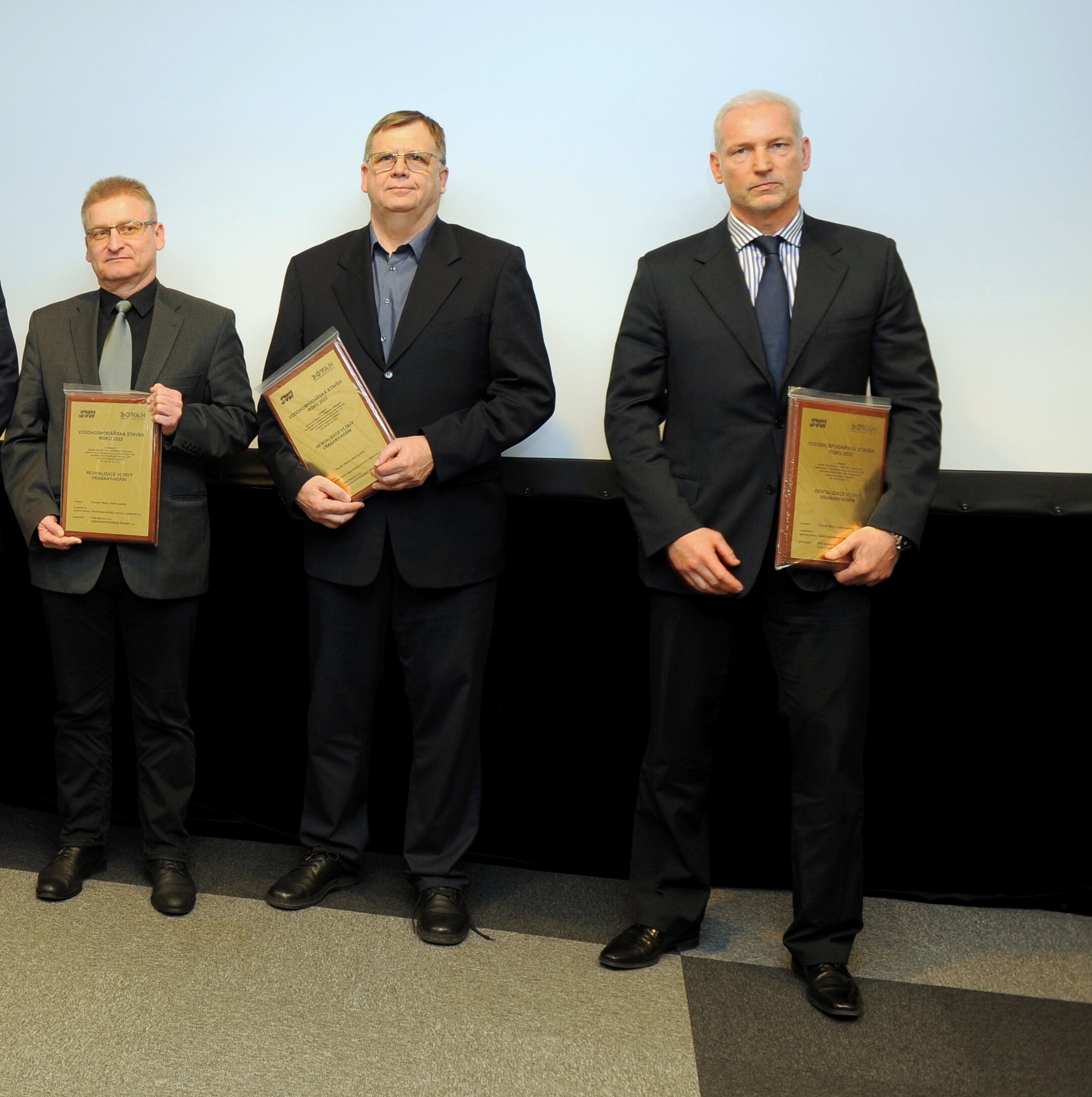 Předání ocenění v soutěži Vodohospodářská stavba roku 2022 – Revitalizace Vltavy Vraňany–Hořín Předání ocenění v soutěži Vodohospodářská stavba roku 2022 – Revitalizace Vltavy Vraňany–Hořín