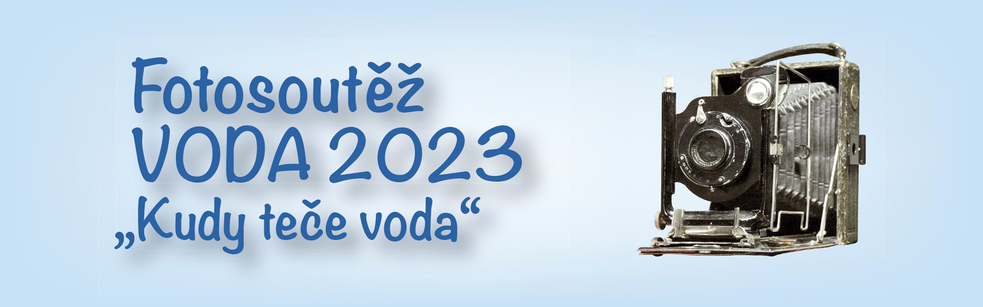 Logo fotosoutěže VODA 2023