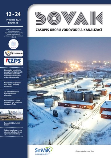 Titulní strana čísla 12/2024: Čistírna odpadních vod Třinec