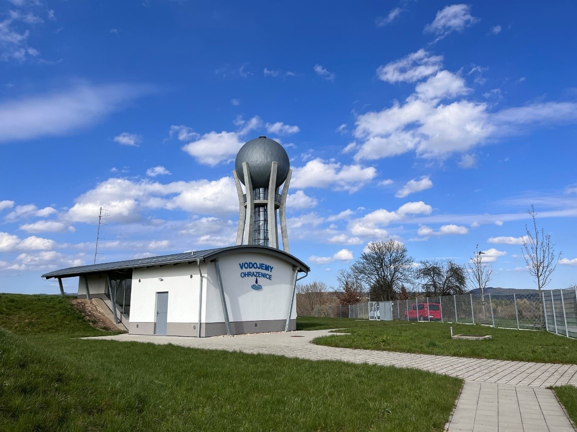 Vodojem Ohrazenice, vodohospodářská stavbu roku 2020