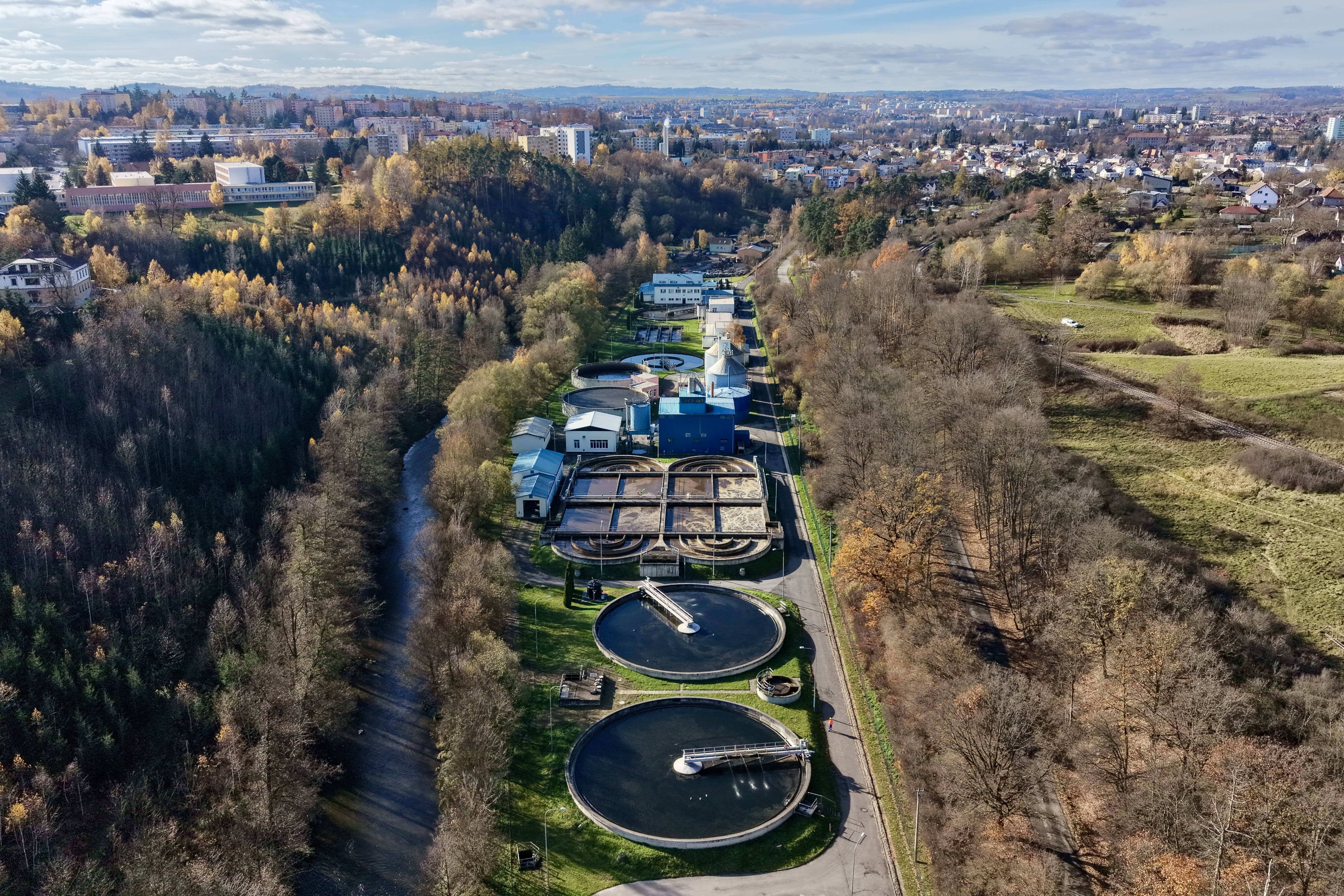 Čistírna odpadních vod Jihlava