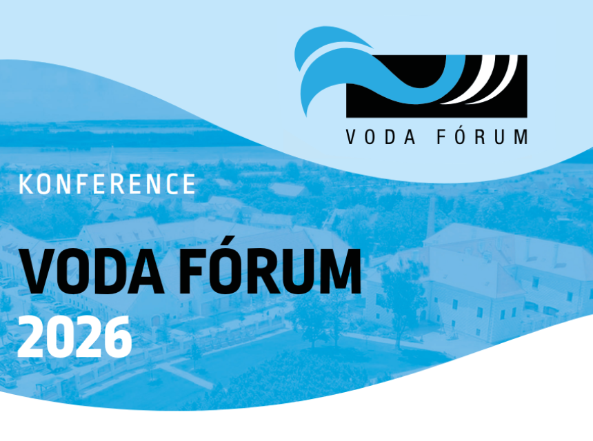 Banner ke Konferenci VODA FÓRUM 2026