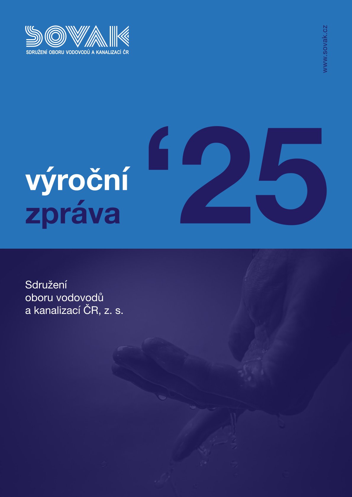 Obálka výroční zprávy SOVAK ČR 2025