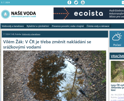 Portál Naše voda