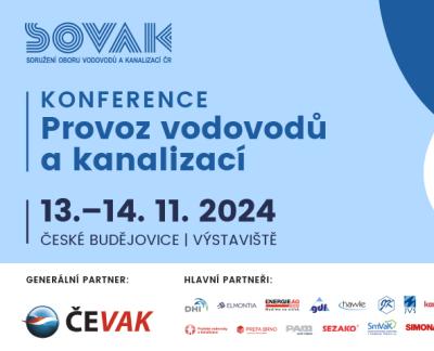 Konference Provoz vodovodů a kanalizací 2024