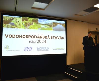 Na slavnostním setkání vodohospodářů ke Světovému dnu vody byly vyhlášeny výsledky soutěže Vodohospodářská stavba roku 2024.