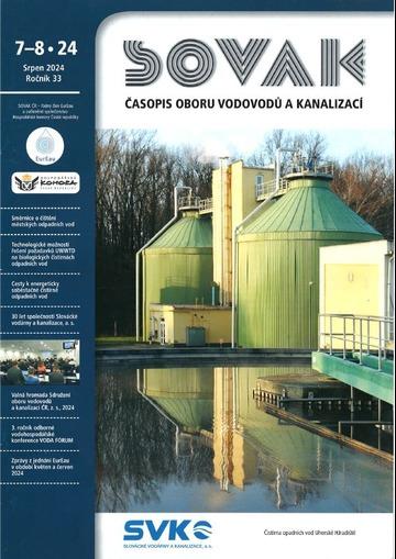 Titulní strana 07–08/2024: Čistírna odpadních vod Uherské Hradiště