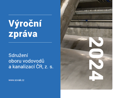 Obálka Výroční zprávy SOVAK ČR 2024