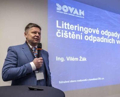 Ředitel a člen představenstva SOVAK ČR hovořil o dopadech litteringu na kanalizační systémy a čištění odpadních vod