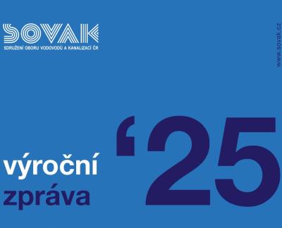 Obálka výroční zprávy SOVAK ČR 2025