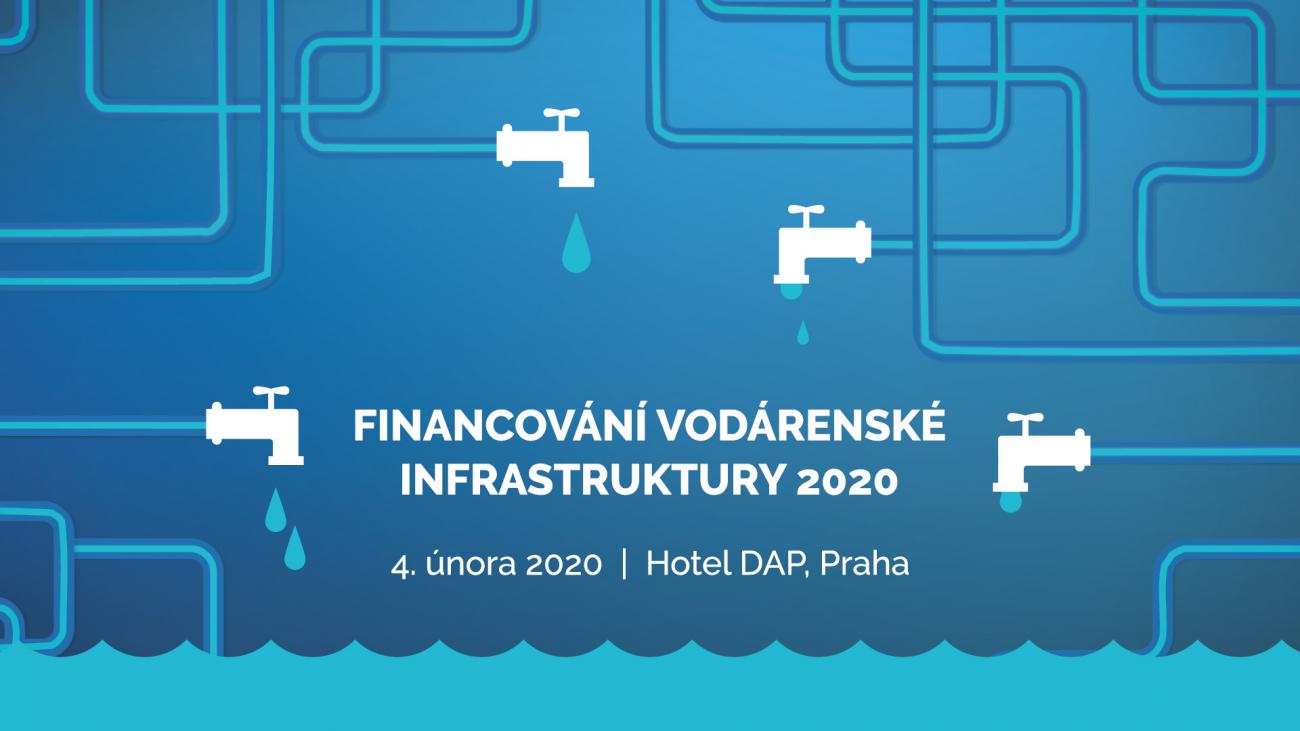 Logo konference Financování vodárenské infrastruktury