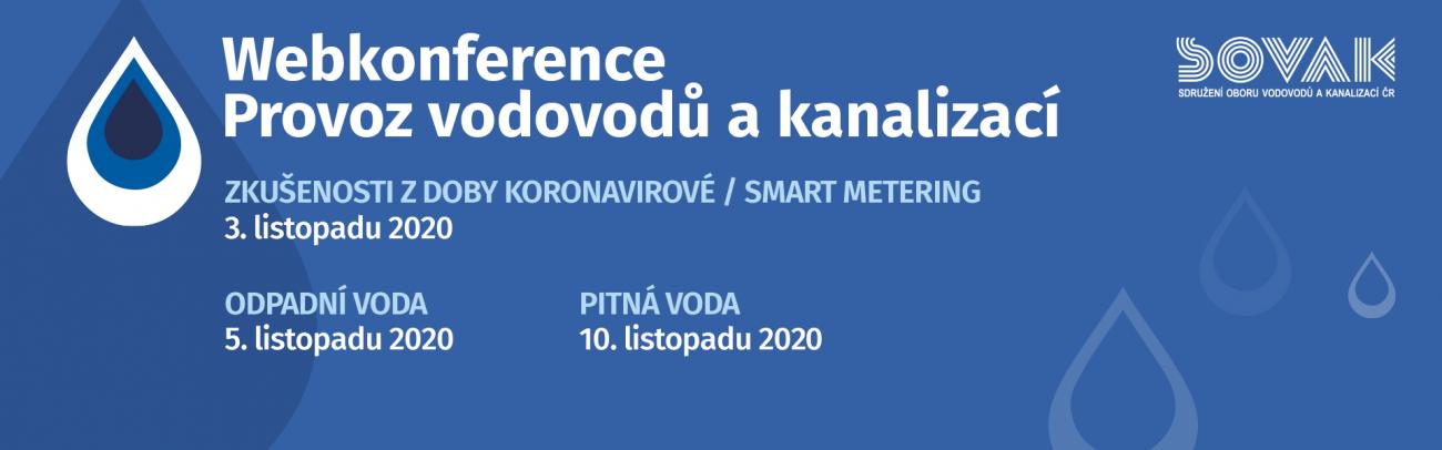 Webová konference Provoz vodovodů a kanalizací Webová konference Provoz vodovodů a kanalizací