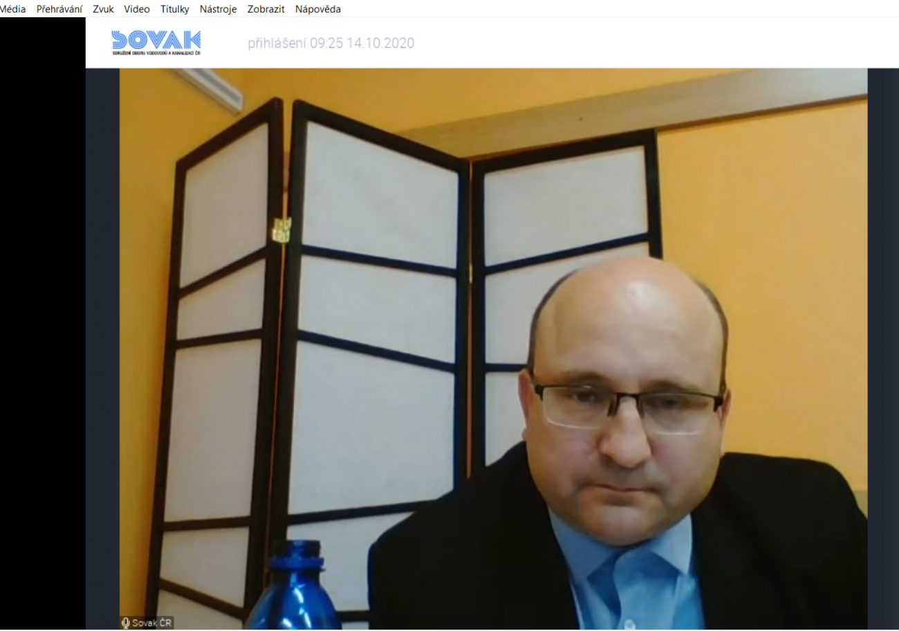 Ing. Radek Hospodka, ředitel odboru hlavního regulátora a vrchního dohledu sektoru VaK MZe Ing. Radek Hospodka, ředitel odboru hlavního regulátora a vrchního dohledu sektoru VaK MZe