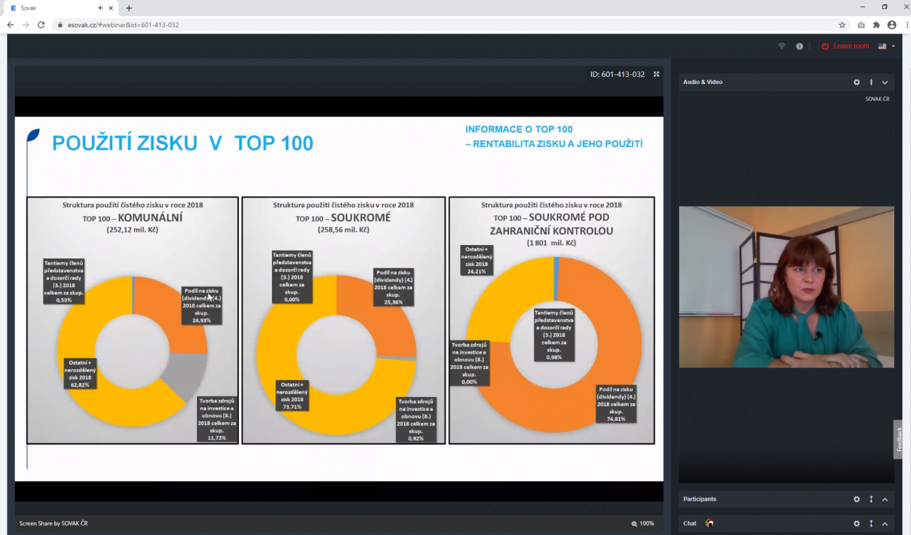 Prezentace Ing. Želmíry Mackové, MBA, na webináři Aktuální problematika regulace oboru vodovodů a kanalizací Prezentace Ing. Želmíry Mackové, MBA, na webináři Aktuální problematika regulace oboru vodovodů a kanalizací
