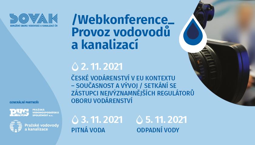 Konference Provoz vodovodů a kanalizací 2021