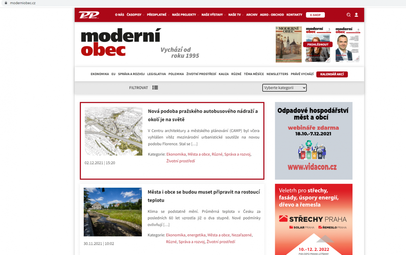 Portál Moderní obce Portál Moderní obce