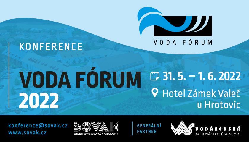 Konference VODA FÓRUM Konference VODA FÓRUM