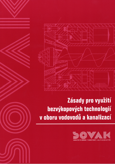 Publikace SOVAK ČR Zásady pro využití bezvýkopových technologií v oboru vodovodů a kanalizací