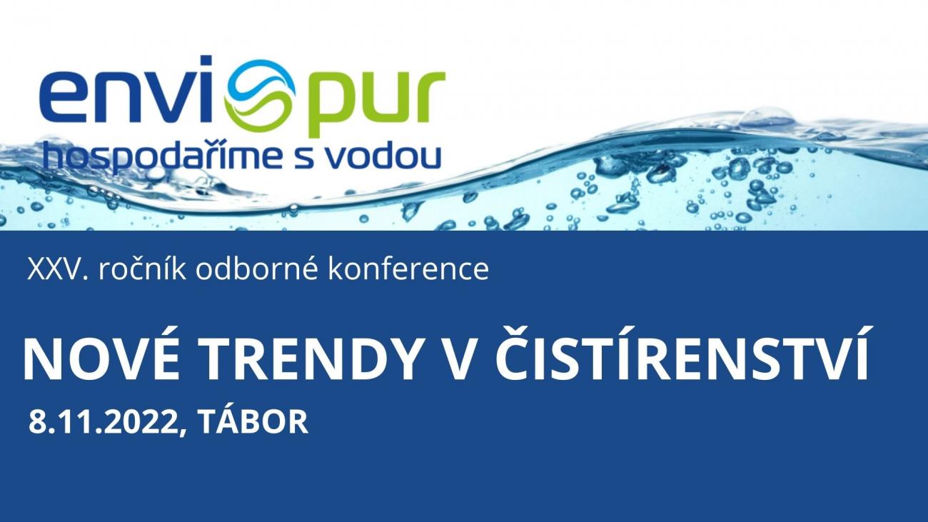 Konference Nové trendy v čistírenství 2022 Konference Nové trendy v čistírenství 2022