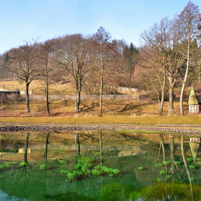 Fotosoutěž VODA 2019 – Lubor Zoufal: Jezero  pitné vody, vývěr vodního zdroje VS 15, Teplice nad Metují