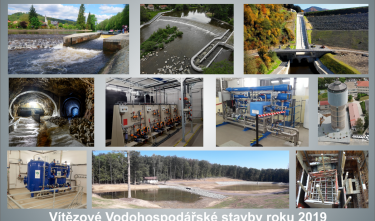 Vítězové soutěže Vodohospodářská stavba roku 2019