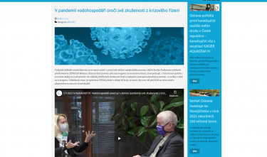 Web iVodárenství.cz