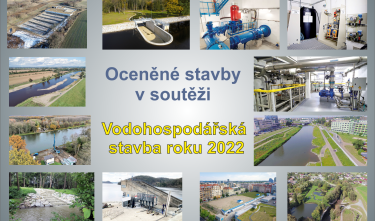 Oceněné stavby v soutěži Vodohospodářská stavba roku 2022